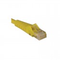 Cat5e 350MHz Snagless Molded Patch Cable (RJ45 M/M) - Yellow, 7-ft.