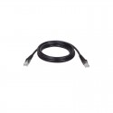 Cat5e 350MHz Snagless Molded Patch Cable (RJ45 M/M) - Black, 6-ft.