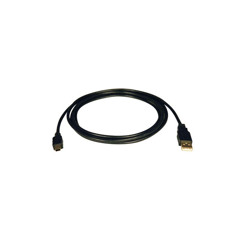 USB 2.0 Hi-Speed A to Mini-B Cable (A to 5Pin Mini-B, M/M), 3-ft.