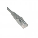 Cat6 Gigabit Snagless Molded Patch Cable (RJ45 M/M) - Gray, 15-ft.