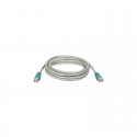 Cat5e 350MHz Molded Cross-over Patch Cable (RJ45 M/M) - Gray, 10-ft.