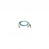 1.0m (3-ft.) 10Gb Duplex MMF 50/125 LSZH Patch Cable, LC/SC