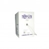 Cat5e 350MHz Bulk Solid-Core PVC Outdoor-Rated Cable - Gray, 1000-ft.