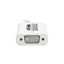 Mini DisplayPort to VGA Adapter, Video Converter for Mac/PC, 1920x1200/1080p (M/F), 6-in.