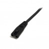 StarTech.com 2m Standard Laptop Power Cord - EU to C7