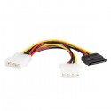 StarTech.com 6in LP4 to LP4 SATA Power Y Cable Adapter