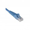 Cat6 Gigabit Snagless Molded Patch Cable (RJ45 M/M) - Blue, 4-ft.