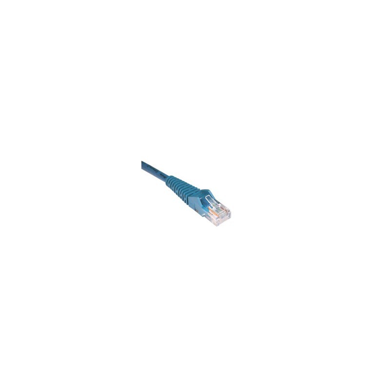 Cat5e 350MHz Snagless Molded Patch Cable (RJ45 M/M) - Blue, 4-ft.