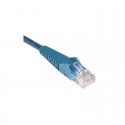 Tripp Lite Cat5e 350MHz Snagless Molded Patch Cable (RJ45 M/M) - Blue, 15-ft.