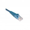 Cat5e 350MHz Snagless Molded Patch Cable (RJ45 M/M) - Blue, 15-ft.
