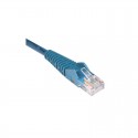Cat5e 350MHz Snagless Molded Patch Cable (RJ45 M/M) - Blue, 6-ft.
