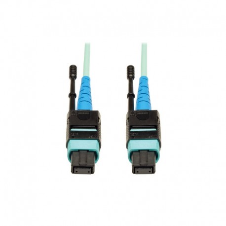 100GbE OM3 Plenum-rated 24 Fiber 3-ft. Aqua N846-01M-24-P CXP 1M Tripp Lite MTP // MPO Patch Cable 100GBASE-SR10