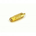 StarTech.com RCA to F Type Coaxial Adapter M/F