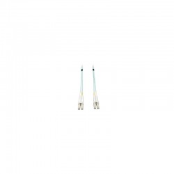10Gb Duplex Multimode 50/125 OM3 LSZH Fiber Patch Cable, (LC/LC) - Aqua, 25M (82-ft.)