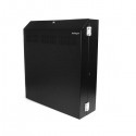 StarTech.com 4U 19in Secure Horizontal Wall Mountable Server Rack - 2 Fans Included