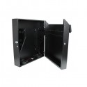 StarTech.com 4U 19in Secure Horizontal Wall Mountable Server Rack - 2 Fans Included