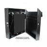StarTech.com 4U 19in Secure Horizontal Wall Mountable Server Rack - 2 Fans Included