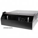 StarTech.com 4U 19in Secure Horizontal Wall Mountable Server Rack - 2 Fans Included