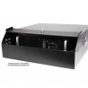 StarTech.com 4U 19in Secure Horizontal Wall Mountable Server Rack - 2 Fans Included