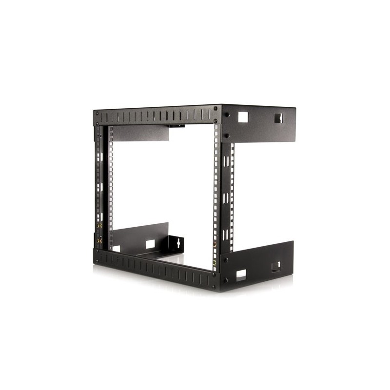 StarTech.com 8U Open Frame Wall Mount Equipment Rack - 12in Deep