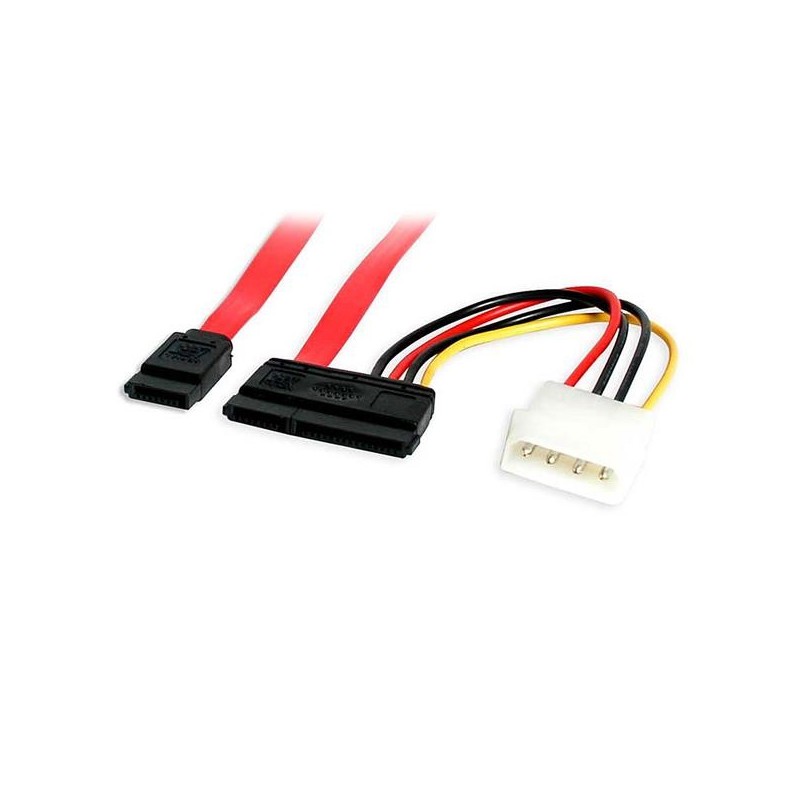 StarTech.com 18in SATA Serial ATA Data and Power Combo Cable