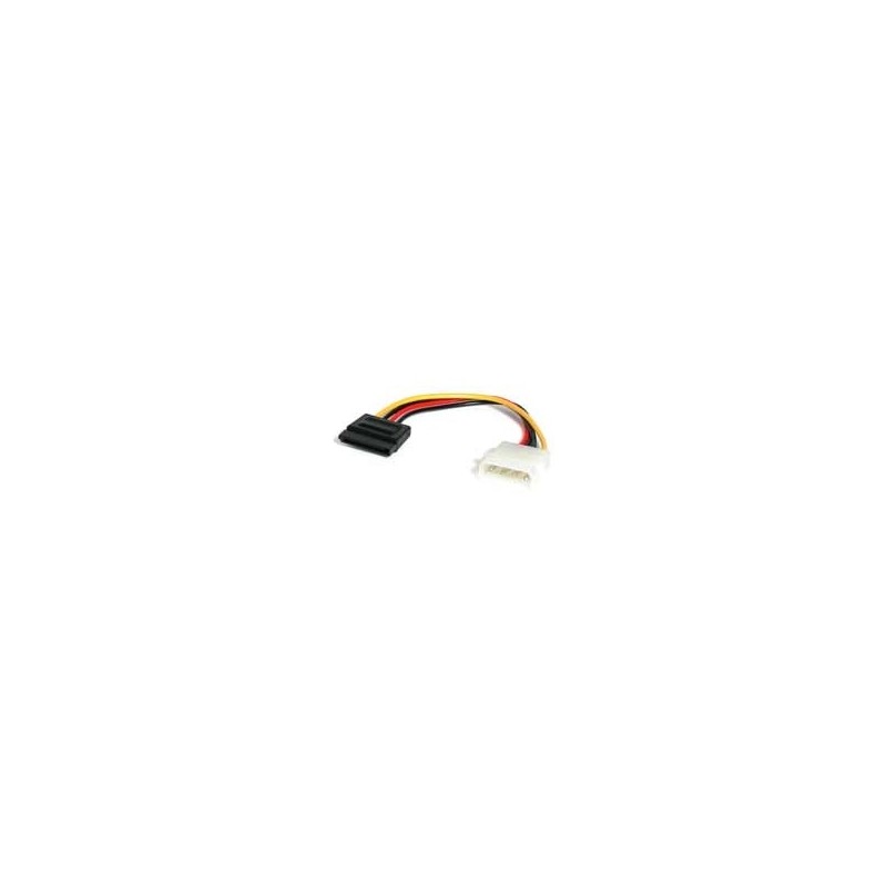 StarTech.com 6in 4 Pin Molex to SATA Power Cable Adapter