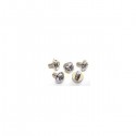 StarTech.com PC Mounting Computer Screws M3 x 1/4in Long Standoff - 50 Pack