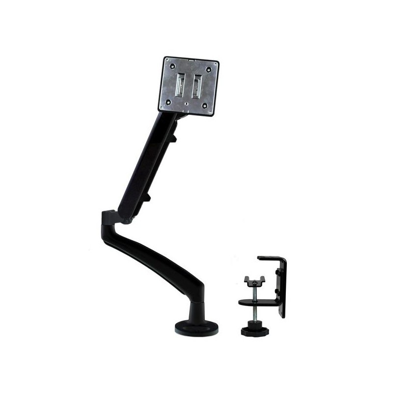 StarTech.com Slim articulating monitor arm with cable management, grommet or desk mount