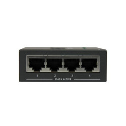StarTech.com 4-port Gigabit midspan - PoE+ injector - 802.3at/af