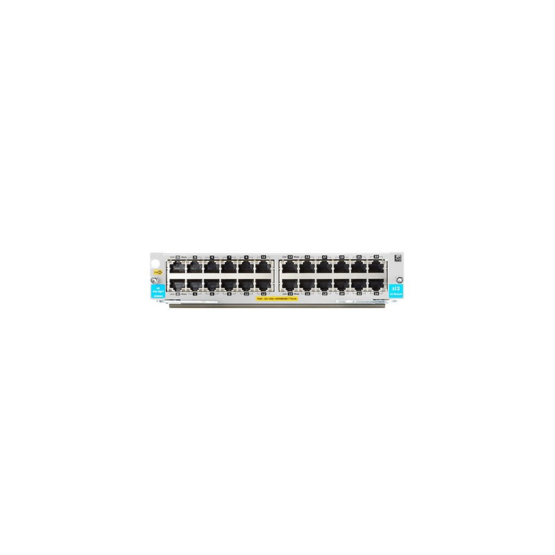 HP 24-port 10/100/1000BASE-T PoE+ MACsec v3 zl2 Module HP 24-port 10/100/1000BASE-T PoE+ MACsec v3 zl2 Module