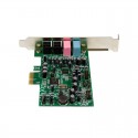 StarTech.com 7.1 channel sound card - PCI Express, 24-bit, 192KHz