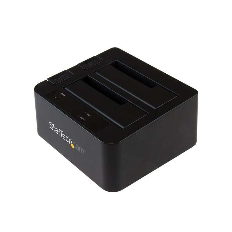 StarTech.com USB 3.1 Gen 2 (10Gbps) dual-bay dock for 2.5"/3.5" SATA SSD/HDDs