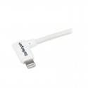 StarTech.com Angled Lightning to USB cable - 2m (6ft), white