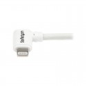 StarTech.com Angled Lightning to USB cable - 2m (6ft), white