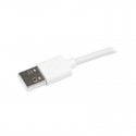 StarTech.com Angled Lightning to USB cable - 2m (6ft), white