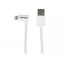 StarTech.com Angled Lightning to USB cable - 2m (6ft), white