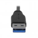 StarTech.com Slim Micro USB 3.0 cable - left-angle Micro-USB - 2m (6ft)