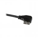 StarTech.com Slim Micro USB 3.0 cable - right-angle Micro-USB - 2m (6ft)