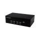 StarTech.com 4-port KVM Switch with Dual VGA - USB 2.0