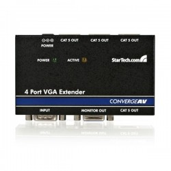StarTech.com  Converge A/V 4 Port Extender