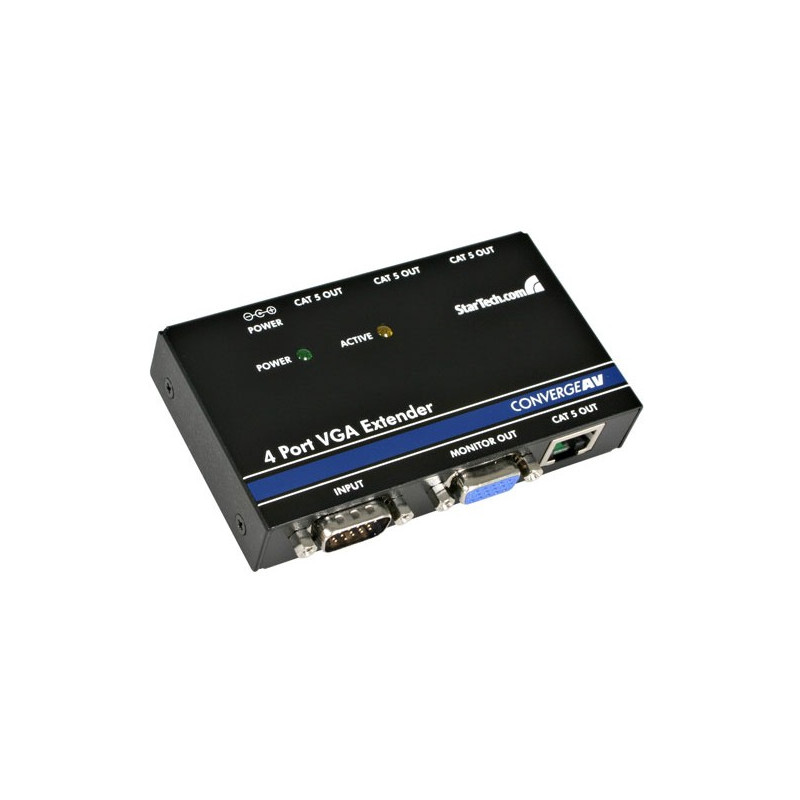 StarTech.com  Converge A/V 4 Port Extender