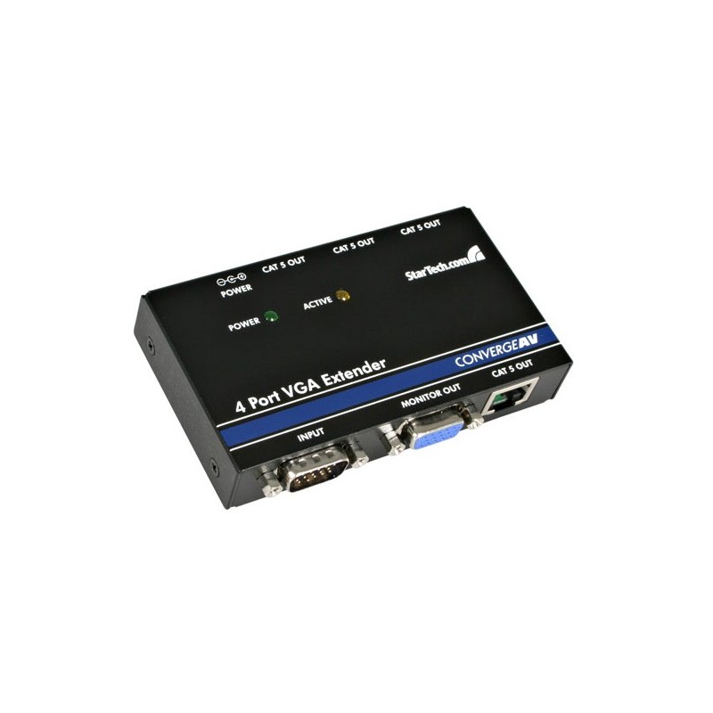 StarTech.com Converge A/V 4 Port Extender