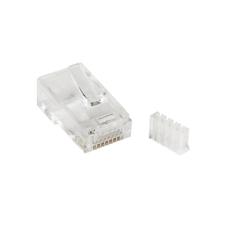 StarTech.com Cat 6 RJ45 Modular Plug for Solid Wire - 50 Pack