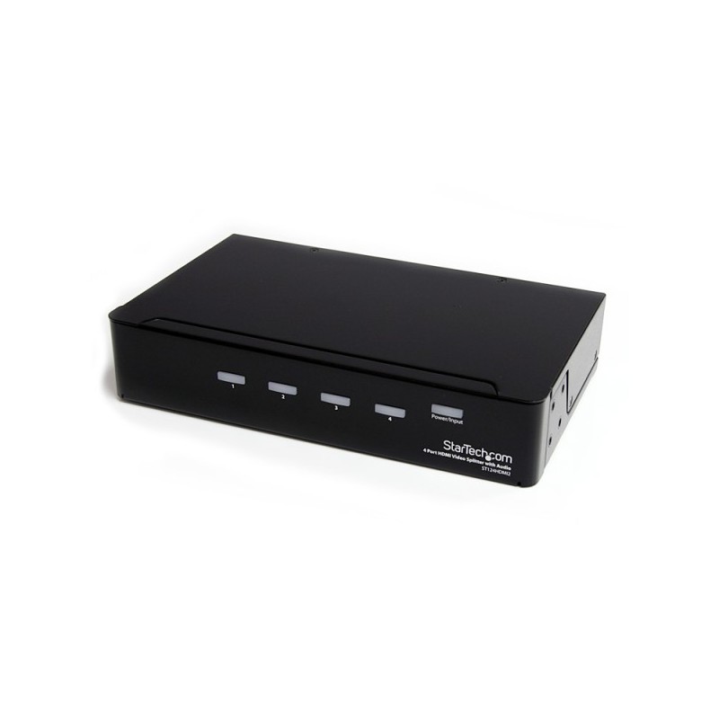 StarTech.com 4 Port High Speed HDMI&reg; Video Splitter w/ Audio