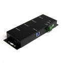 StarTech.com Mountable 4 Port Rugged Industrial SuperSpeed USB 3.0 Hub