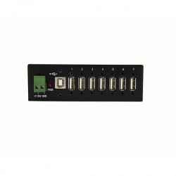 StarTech.com  Mountable Rugged Industrial 7 Port USB Hub
