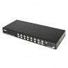 StarTech.com  16 Port 1U Rack Mount USB PS/2 KVM Switch with OSD