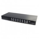 StarTech.com 16 Port 1U Rack Mount USB KVM Switch with OSD