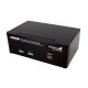 StarTech.com 2 Port DVI VGA Dual Monitor KVM Switch USB with Audio & USB 2.0 Hub