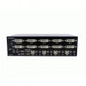 StarTech.com 4 Port Dual DVI USB KVM Switch with Audio &amp;amp; USB 2.0 Hub